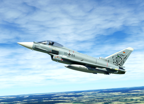 CJ Simulations Typhoon TaktLwG74 30+66 - for Microsoft Flight Simulator