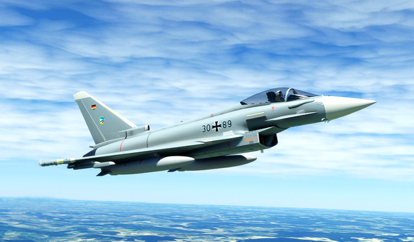 CJ Simulations Typhoon TaktLwG74 30+89 - for Microsoft Flight Simulator
