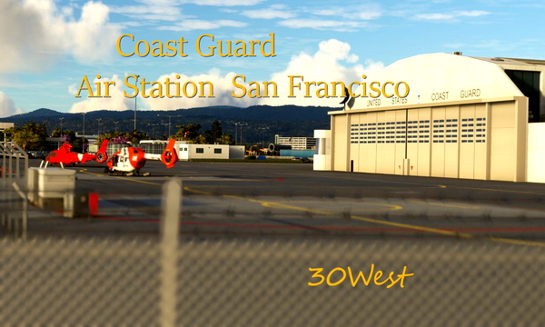 Coast Guard Air Station San Francisco - for Microsoft Flight Simulator