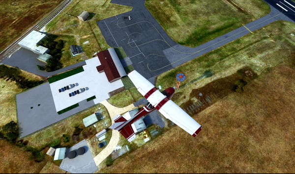 Cooma Airport, Snowy Mountains, Australia NSW, YCOM - for Microsoft Flight Simulator