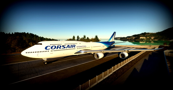 Corsair International F-GTUI ,F-HSEA and F-HSUN, Bye Boeing 747 - for Microsoft Flight Simulator