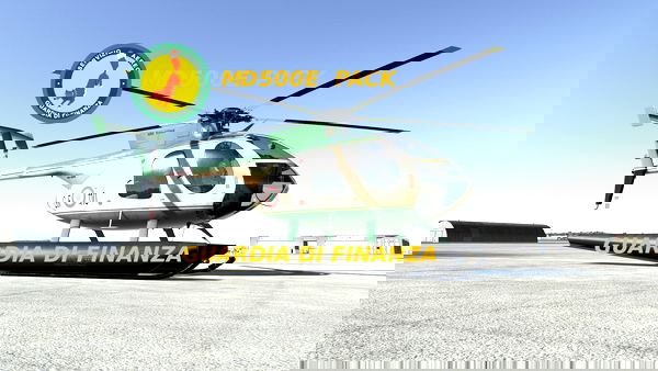Cowan Simulation MD500E Guardia di Finanza Pack - for Microsoft Flight Simulator