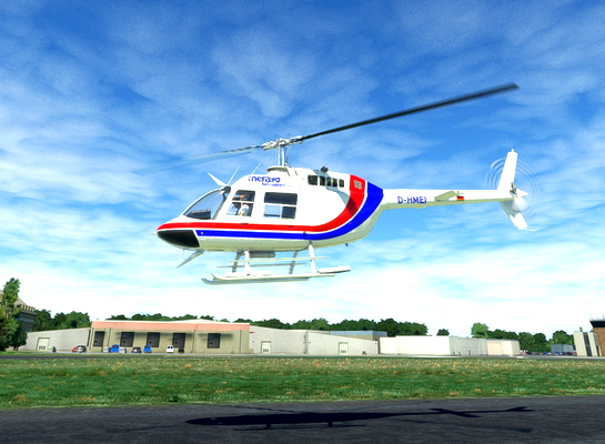 CowanSim 206B3 Meravo D-HMEI - for Microsoft Flight Simulator