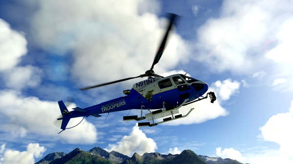 CowanSim Alaska State Troopers H125 - for Microsoft Flight Simulator