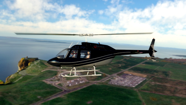 Cowansim Bell 206 JetRanger G-XBOX - for Microsoft Flight Simulator