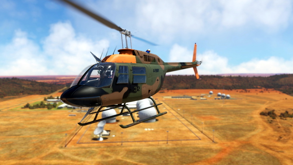 Cowansim Bell "Kiowa" Australian Army A17-032 - for Microsoft Flight Simulator