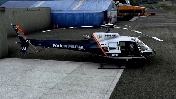 CowanSim H125 - Polícia Militar DF - PR-PMF - for Microsoft Flight Simulator
