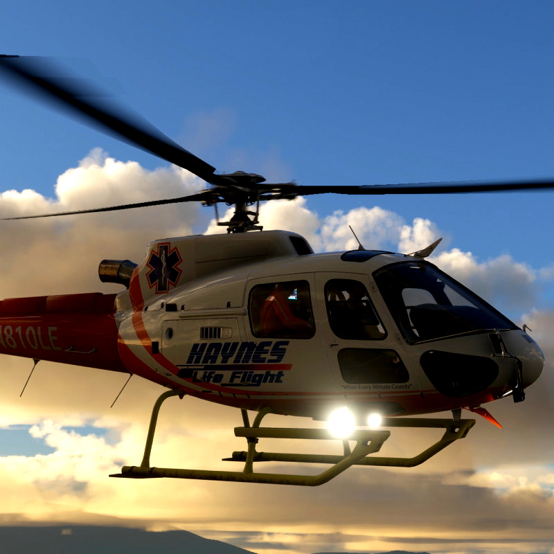 Helicopters for Microsoft Flight Simulator, MSFS