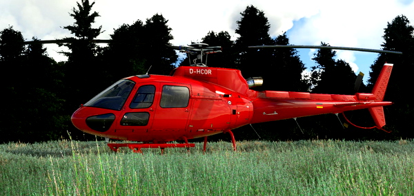 CowanSim H125 D-HCOR - for Microsoft Flight Simulator