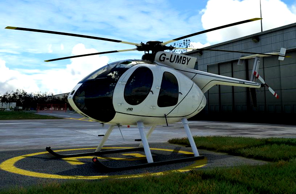 Cowansim MD500E - G-UMBY (UK) - for Microsoft Flight Simulator