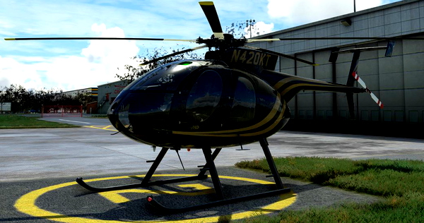Cowansim MD500E - N420KT - for Microsoft Flight Simulator