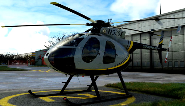 Cowansim MD500E - Oxford Police, AL - for Microsoft Flight Simulator