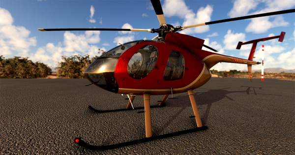 CowanSim MD500E N530FF - for Microsoft Flight Simulator
