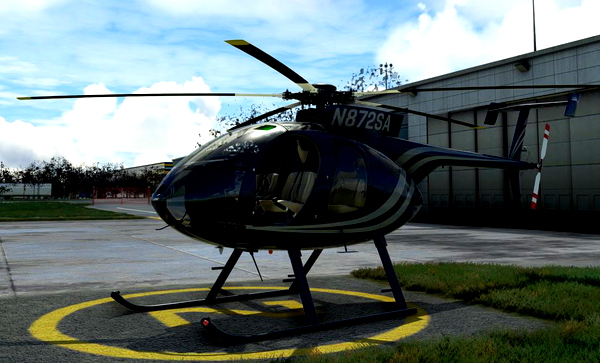 Cowansim MD500E N872SA - for Microsoft Flight Simulator