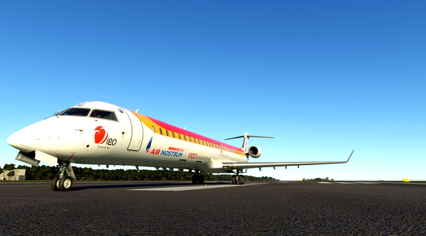 CRJ1000 AIR NOSTRUM OLD - EC-LPG - 4K - MSFS - for Microsoft Flight Simulator