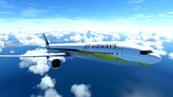 CS Boeing 777-300ER Jet Airways VT-JEH 8K - for Microsoft Flight Simulator