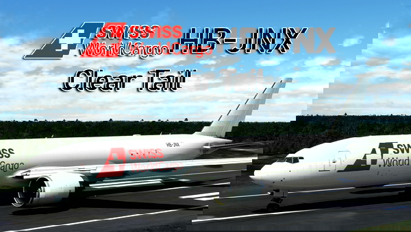 CS Boeing 777F Swiss World Cargo "HB-JNX" Clear Tail (Fictional) - for Microsoft Flight Simulator