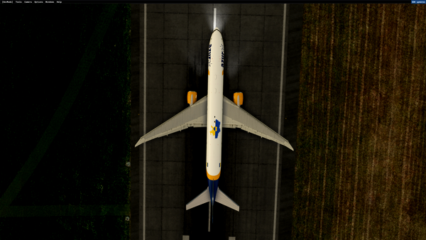 CS773 AZUR-AIR STAND WITH UKRAINE SPECIAL LIVERY - for Microsoft Flight Simulator