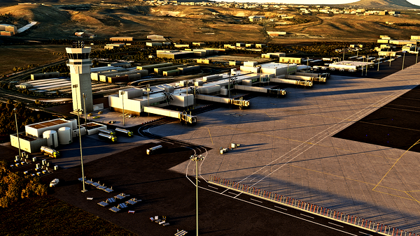 César Manrique-Lanzarote Airport GCRR -- Canary Islands - for Microsoft Flight Simulator
