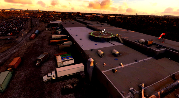 CSH9 Montreal East (AIM) Heliport - for Microsoft Flight Simulator
