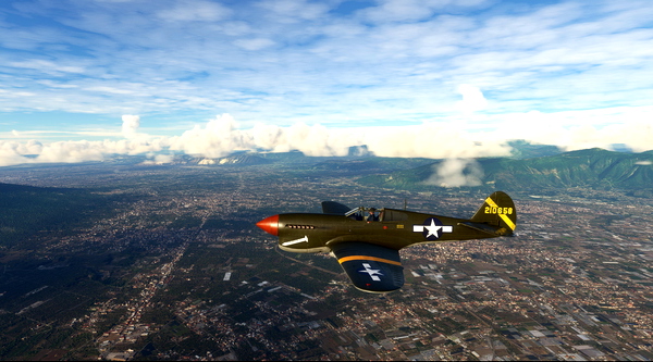 Curtiss P-40F 33rd FG "Spike" - for Microsoft Flight Simulator