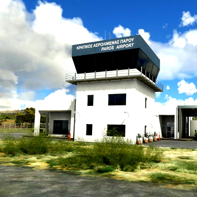 Cyclades Islands: Paros LGPA + Naxos LGNX - for Microsoft Flight Simulator