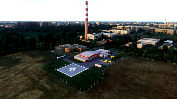 Czech Republic - Krystof 06 - Hradec Kralove - for Microsoft Flight Simulator