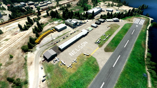 CZNL Nelson BC - for Microsoft Flight Simulator