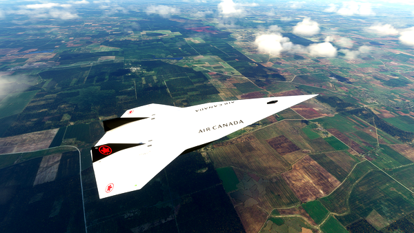 Darkstar Air Canada - for Microsoft Flight Simulator