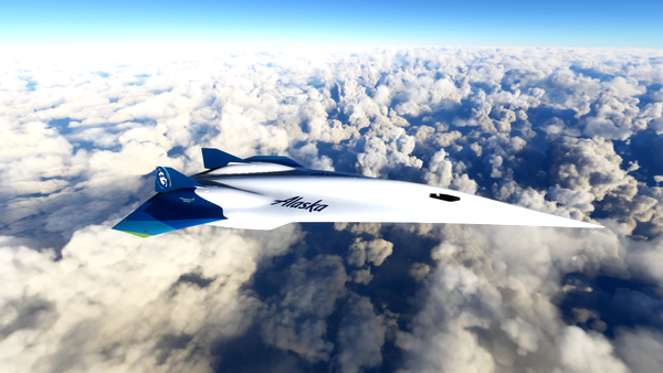 Darkstar Alaska Airlines - for Microsoft Flight Simulator