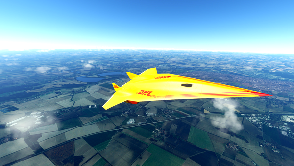 Darkstar DHL - for Microsoft Flight Simulator