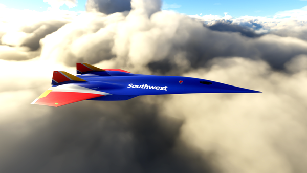 Darkstar Southwest Airlines - for Microsoft Flight Simulator