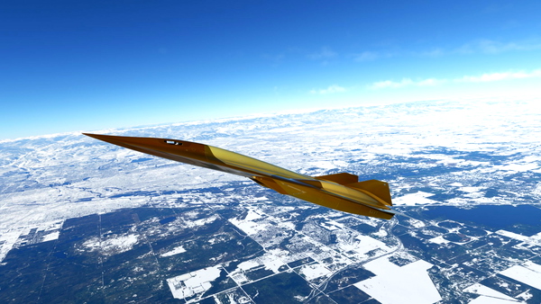 Darkstar SR-72 Glazed - for Microsoft Flight Simulator