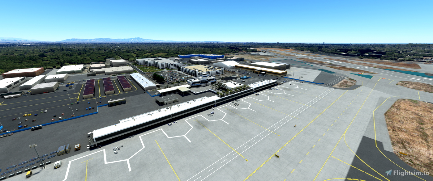 Daugherty Field, Long Beach CA USA KLGB V3.04 for Microsoft Flight