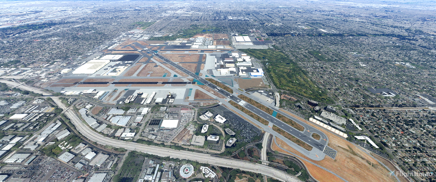 Daugherty Field, Long Beach CA USA KLGB V3.04 for Microsoft Flight