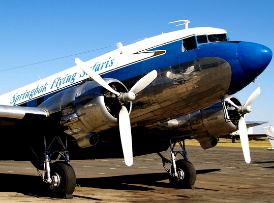 DC-3 Springbok Classic Air - ZS-GPL (Flying Safaris) - Retrofit - for Microsoft Flight Simulator