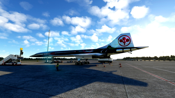 DC Design Concorde - ARASAKA (fictional - requested) - for Microsoft Flight Simulator