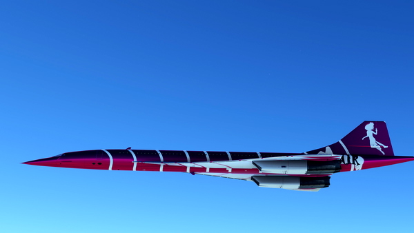 DC Design - Concorde - Nirvanair - for Microsoft Flight Simulator