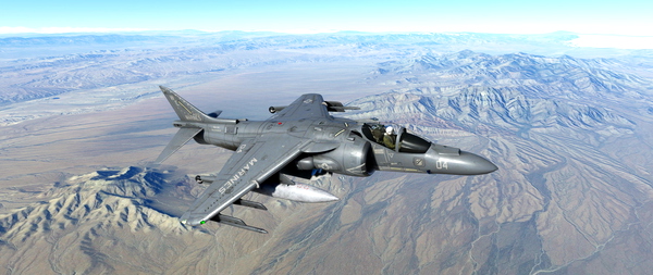 DC Designs AV-8B Harrier II - USMC VMA-214 Blacksheeps - for Microsoft Flight Simulator