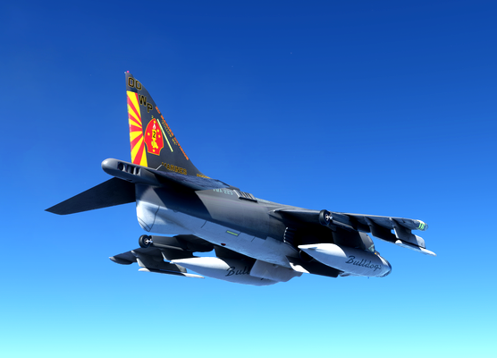 DC Designs AV8B-2 Super Harrier VMA-223 CAG - for Microsoft Flight Simulator