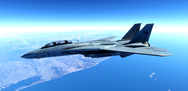 DC Designs F-14A Tomcat VF-31 LV Line Modex 109 - for Microsoft Flight Simulator
