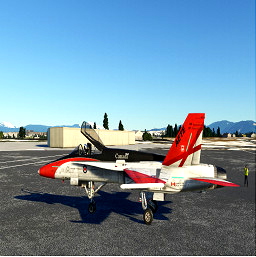 DC Designs Legacy FA-18C RCAF AETE - for Microsoft Flight Simulator