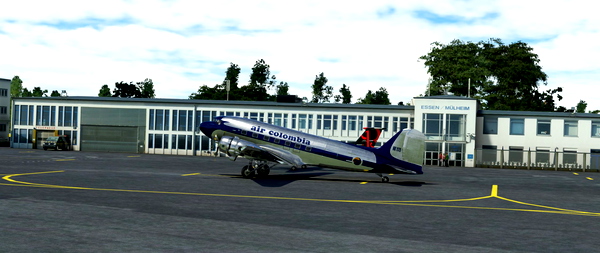 DC3 Air Colombia HK 1175 - for Microsoft Flight Simulator