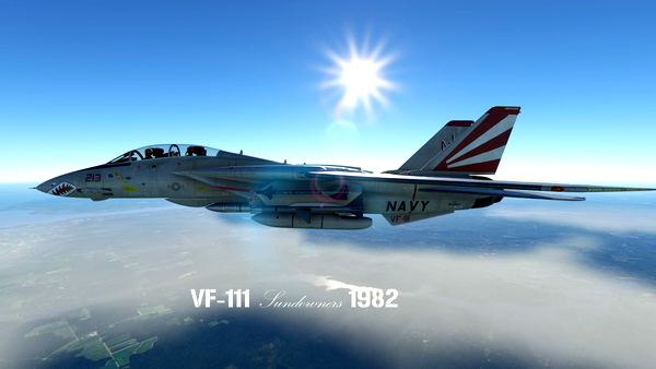 DCDesigns F-14 VF-111 Sundowners Pack - for Microsoft Flight Simulator