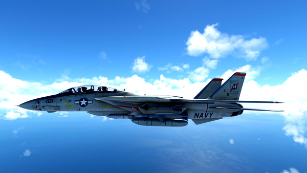 DCDesigns F-14 VF-41 Black Aces Pack - for Microsoft Flight Simulator