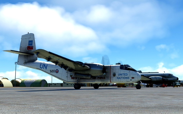 de Havilland Canada DHC-4 Caribou - Royal Canadian Air Force (United Nations) - for Microsoft Flight Simulator