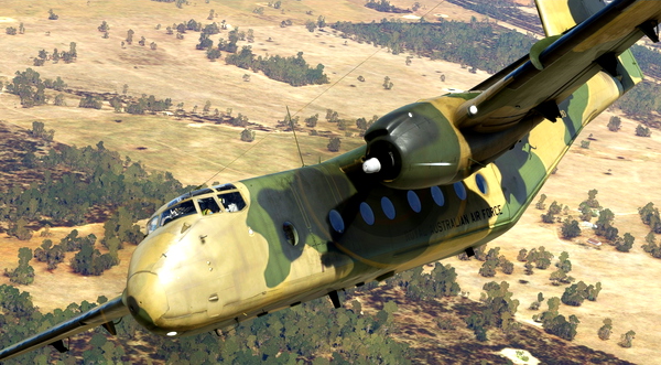 de Havilland Canada DHC-4 Caribou RAAF A4-210 Southeast Asia (SEA) Camouflage - for Microsoft Flight Simulator