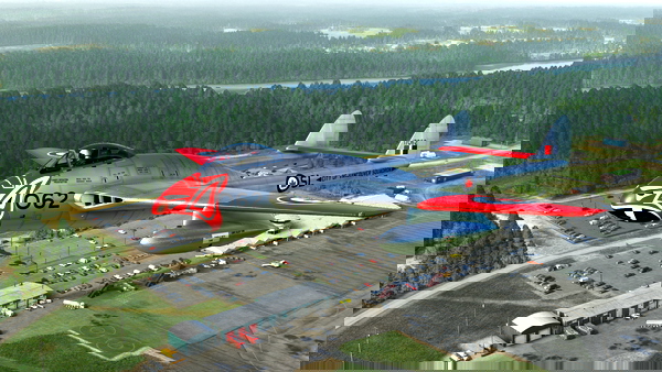 De Havilland DH-100 Vampire RCAF 062 - for Microsoft Flight Simulator