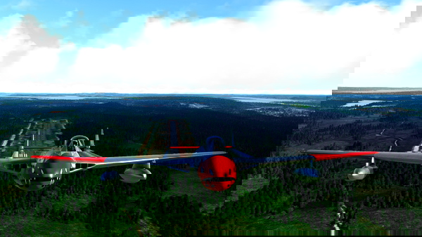 De Havilland DH-100 Vampire RCAF 071 - for Microsoft Flight Simulator