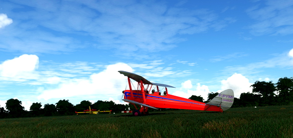 de Havilland DH-82 Tiger Moth F-PYMI - for Microsoft Flight Simulator